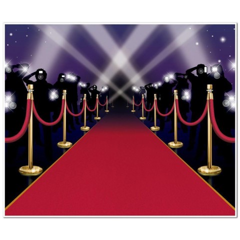 Red Carpet Fox Light Media Background Wallpaper