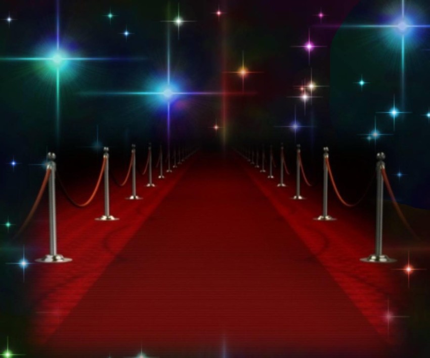 Red Carpet Spotlight Vip Stage Background Wallpaper