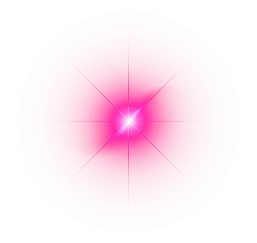 Red Cicle Colorful Lens Flare PNG  Images Download