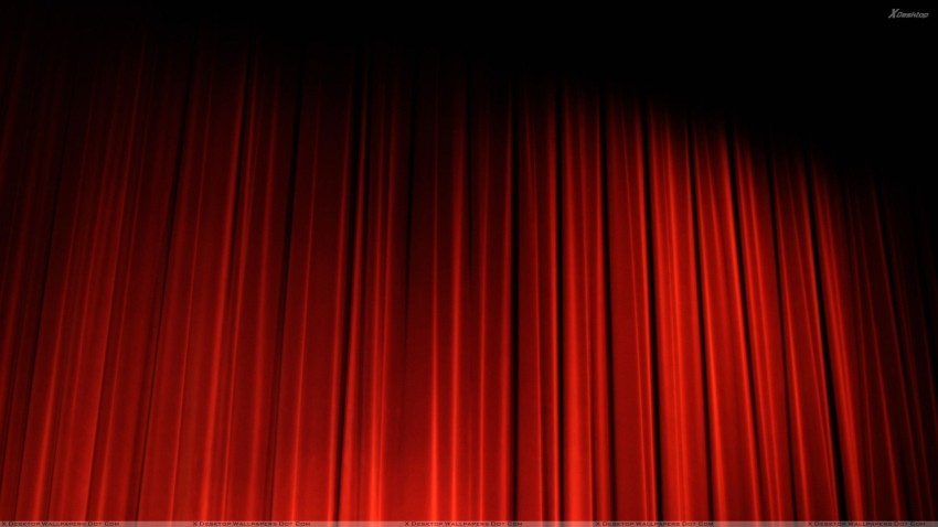 Red Curtain  Background Wallpaper Full HD