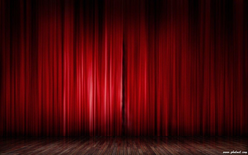 Red Curtain  Background Wallpaper High Resolution