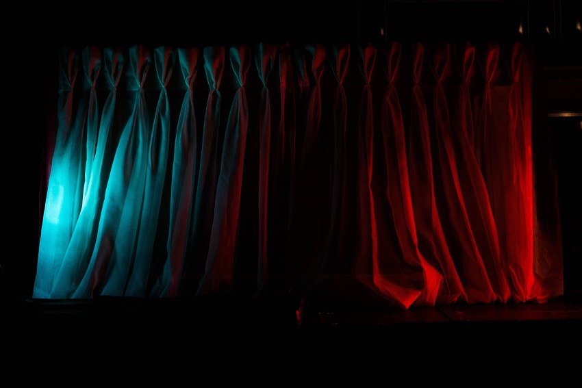 Red Curtain HD Background Wallpaper For Photoshop