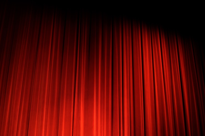 Red Curtain HD Background Wallpaper Free Pic