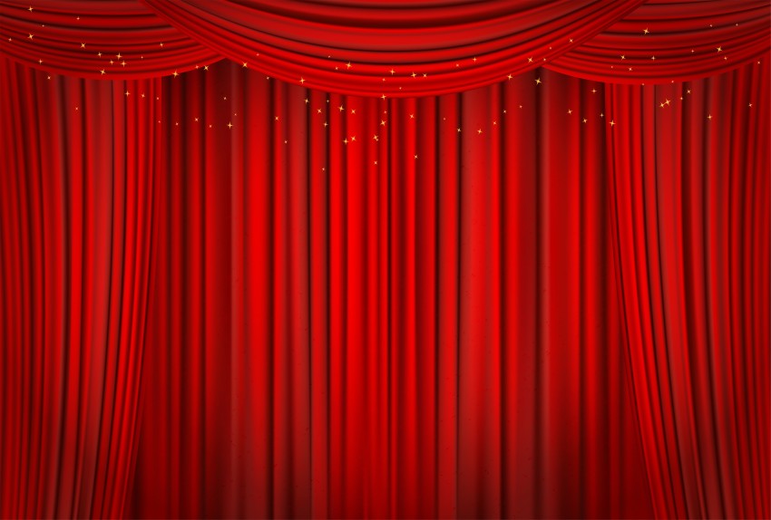 Red Curtain HD Background Wallpaper Free Pic