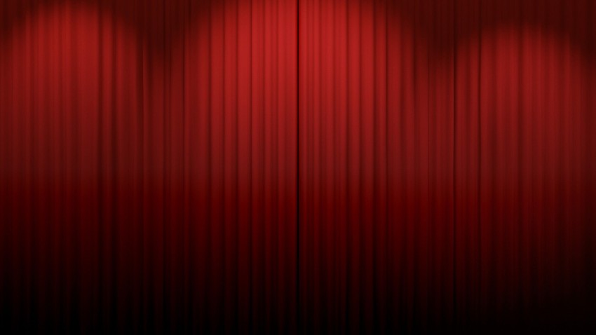 Red Curtain HD Background Wallpaper Image