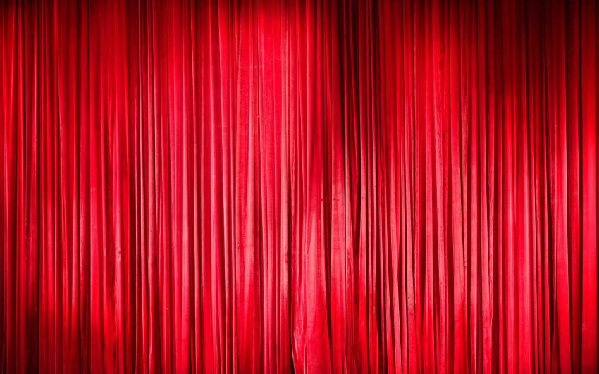 Red Curtain HD Background Wallpaper Image