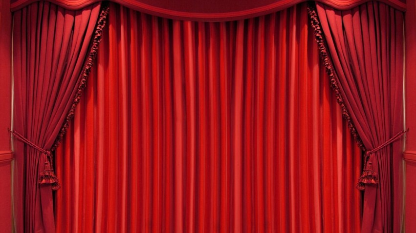 Red Curtain High Resolution  Background Wallpaper