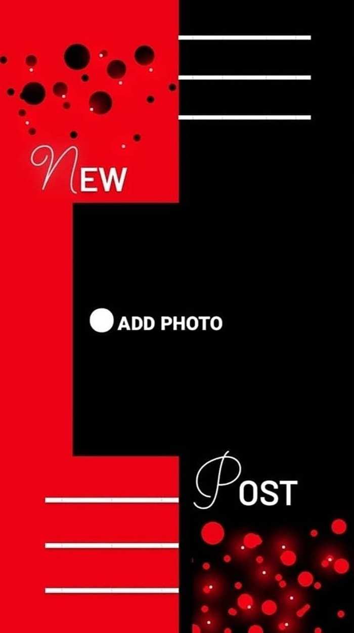 Red Instagram Story Background Free Download