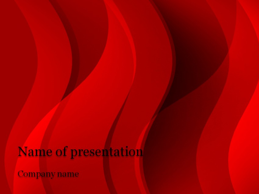 Red PowerPoint  PPT HD Background