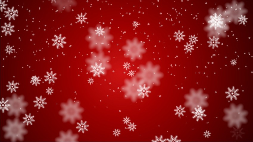 Red Satr Merry Christmas HD Background Wallpaper