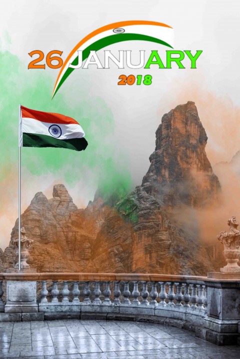 Republic Day 26 January Picsart Editing Background