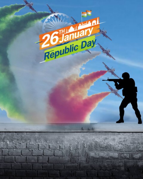 Republic Day Indian Flag Editing Background Full HD