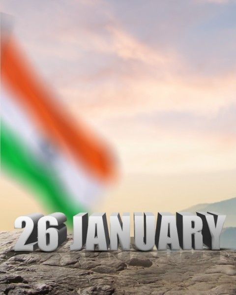 Republic Day Mountain CB Editing Background Full HD