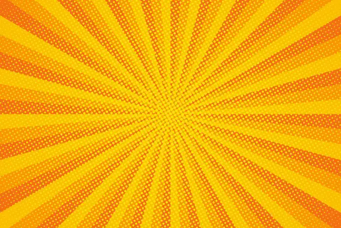 Retro Yellow Orange Colorful swirly pattern Background HD Wallpapers Images