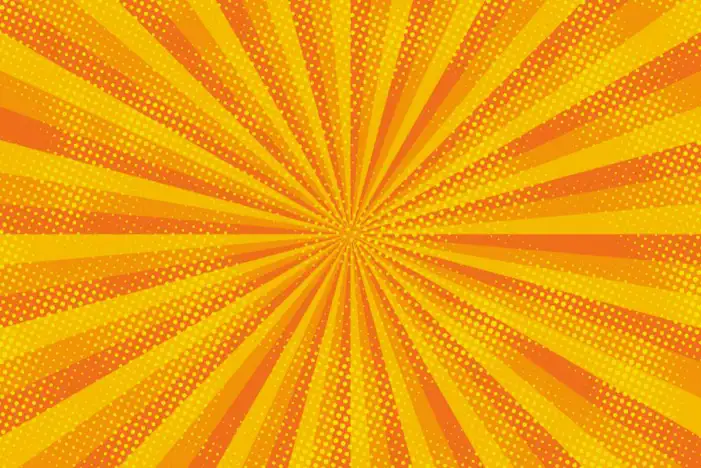 Retro Yellow Orange Colorful swirly pattern Background HD Wallpapers Images