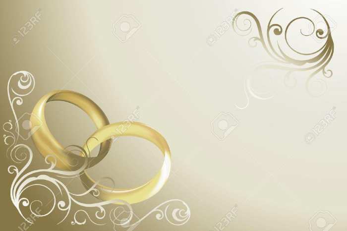 Ring Wedding Marriage Background Free Download