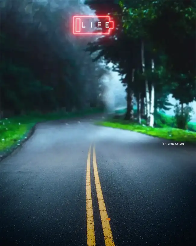 Road CB Editing Background HD Download