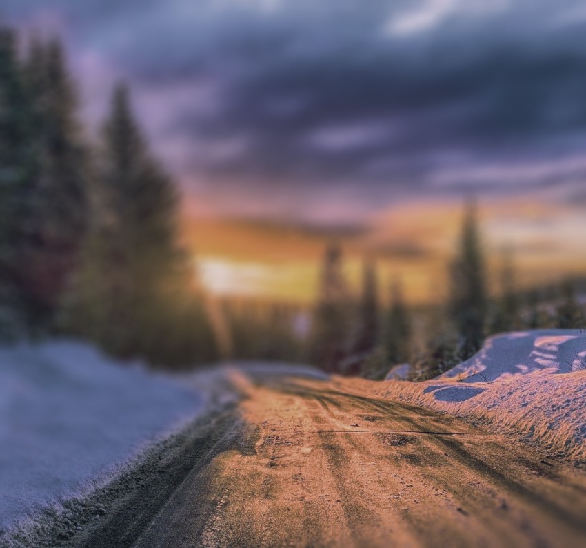 Road Forest Editing CB Picsart Background HD Download