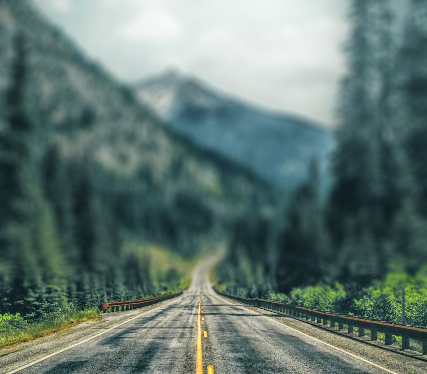 Road Highway Forest Editing CB Picsart Background HD Download