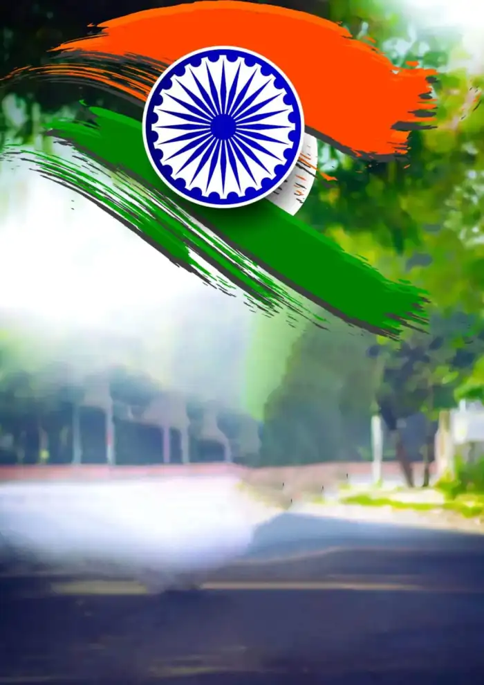 Road Independence Day 15 August Photo Editing Background