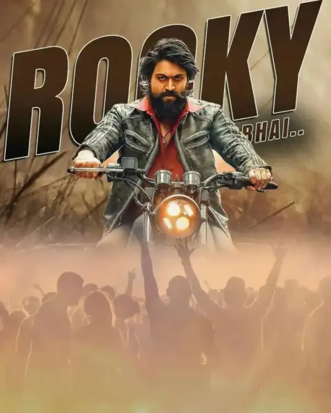 Rocky Bhai KGF Picsart Background Full HD Download