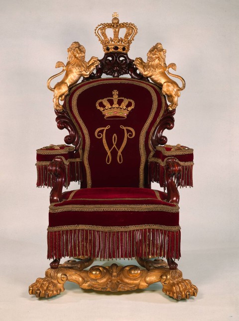 Royal Chair Background Wallpaper