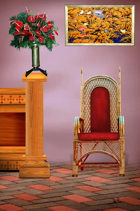 Royal Chair Studio Background HD Download