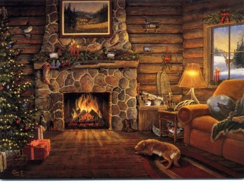 Rustic Christmas Wallpapers Background Photos