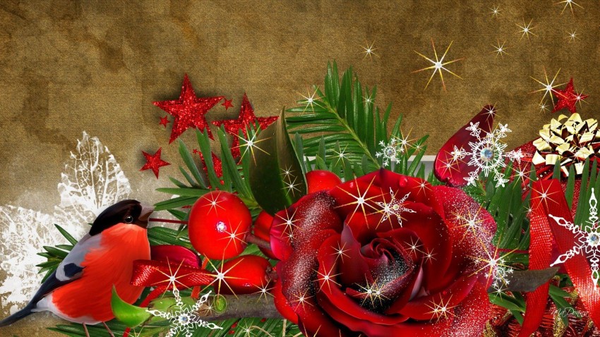 Rustic Christmas Wallpapers Background Photos