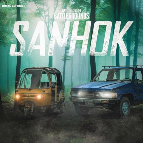 Sanhok CB Background For Picsart