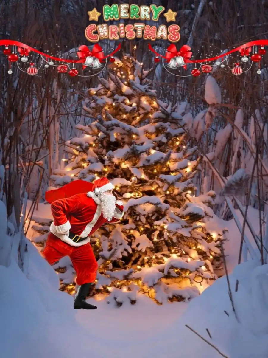 Santa Claus Christmas Background Free