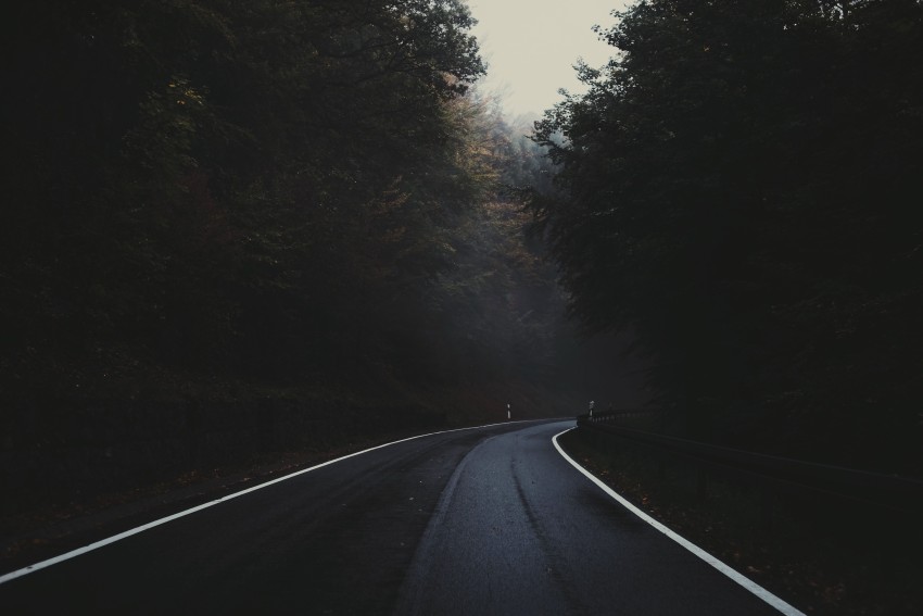 Scary Road Background HD Wallpaper Images Photos Free