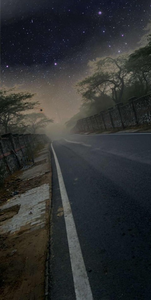 Scary Road Background HD Wallpaper Images Photos Free