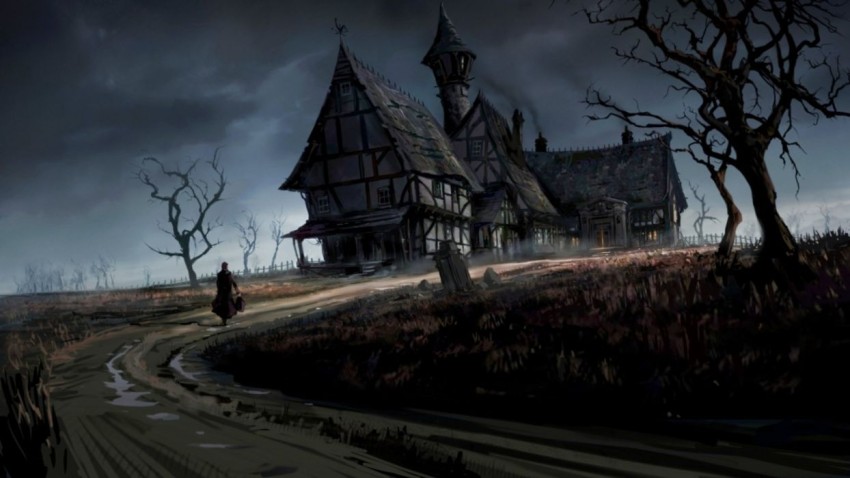 Scary Road Background HD Wallpaper Images Photos Free