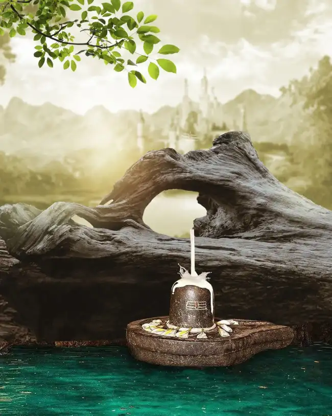 Shiv Lingam CB Background HD Download