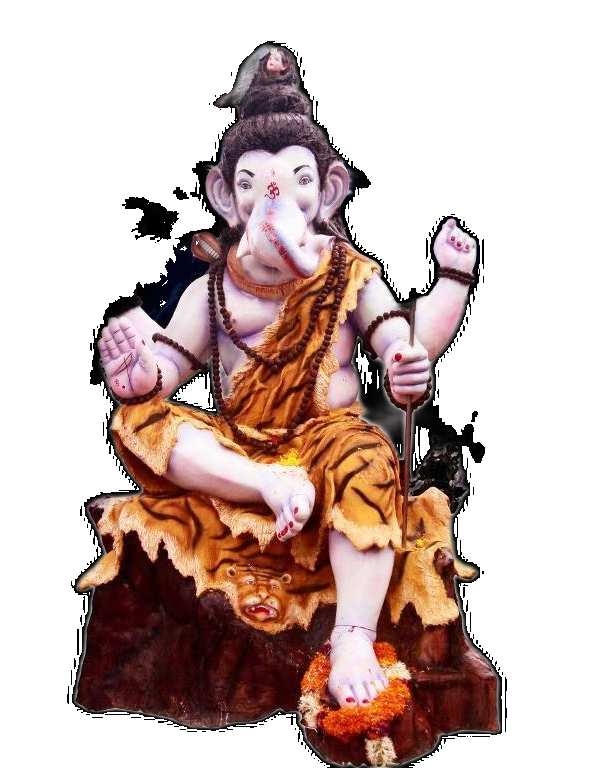 Shiva Avatar Sitting God Ganesh PNG Images Download Free