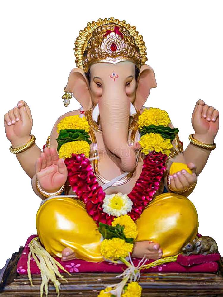 Sitting God Ganpati PNG HD Images Download  Free