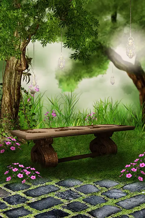 Sitting Outdoor Studio Background HD Download