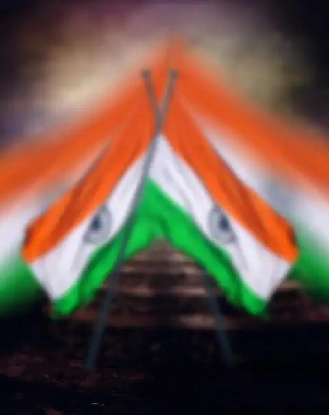 Small Flag 15 August Editing Background HD Download