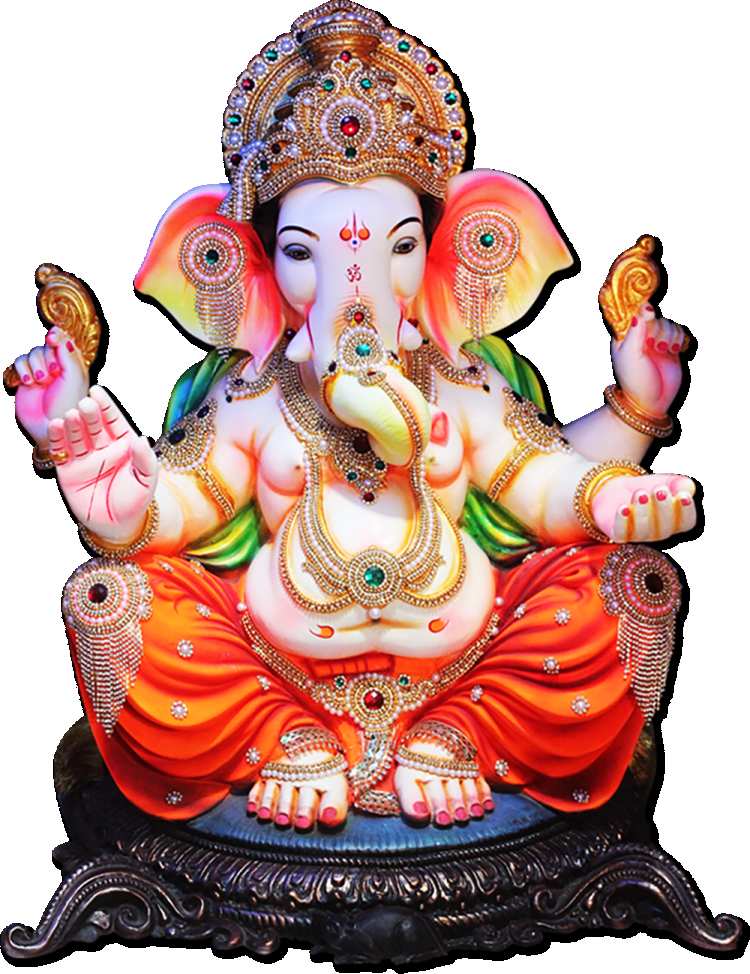 Small Statue Of  Ganpati PNG HD Transparent Background