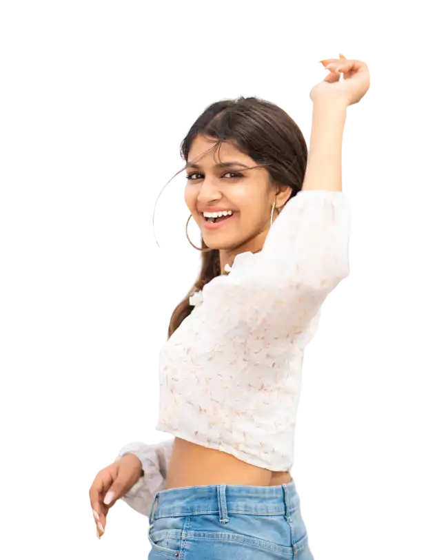 Smiley Indian Girl PNG Images Download