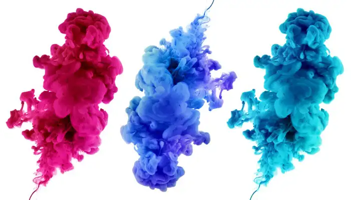 Smoke Colorful Red Blue Background HD Images Free