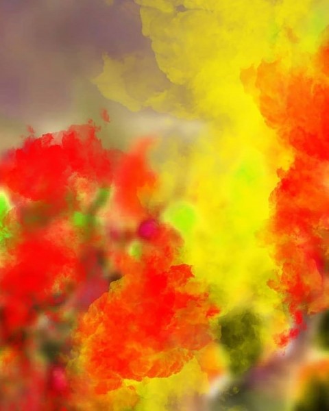 Red Smoke Snapseed Background Full Hd