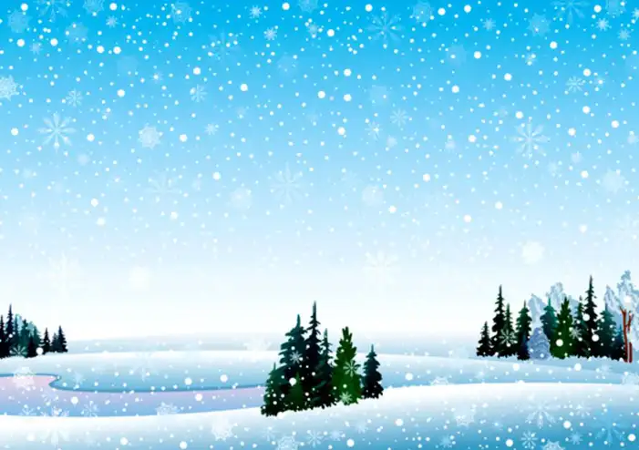 Snow Tree Forest Background HD Images Free