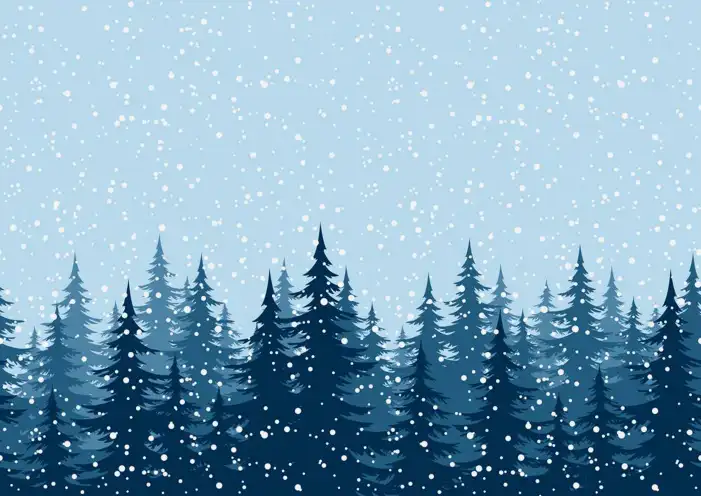 Snow Tree Forest Background HD Images Free