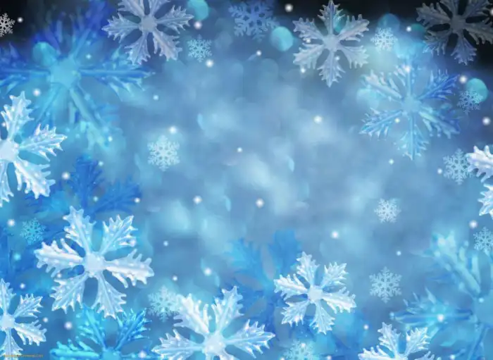 Snow Winter Snowflake HD Background Download