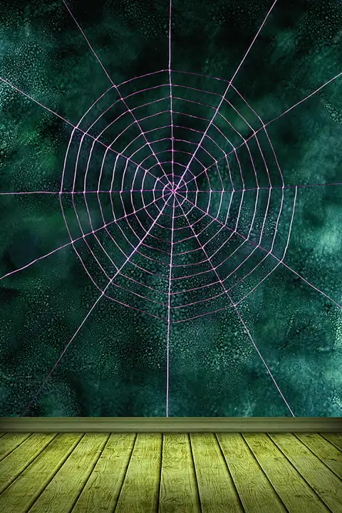 Spider Green Indoor Studio Background HD Download