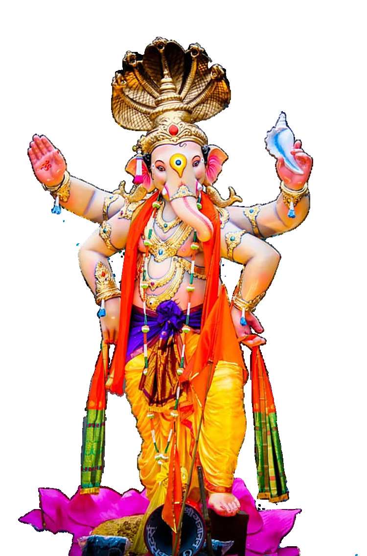 Standing Ganesha Ganpati PNG Images Download