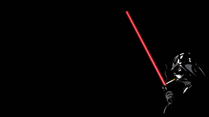 Star Wars Black Minimalist Background HD Free Wallpapers