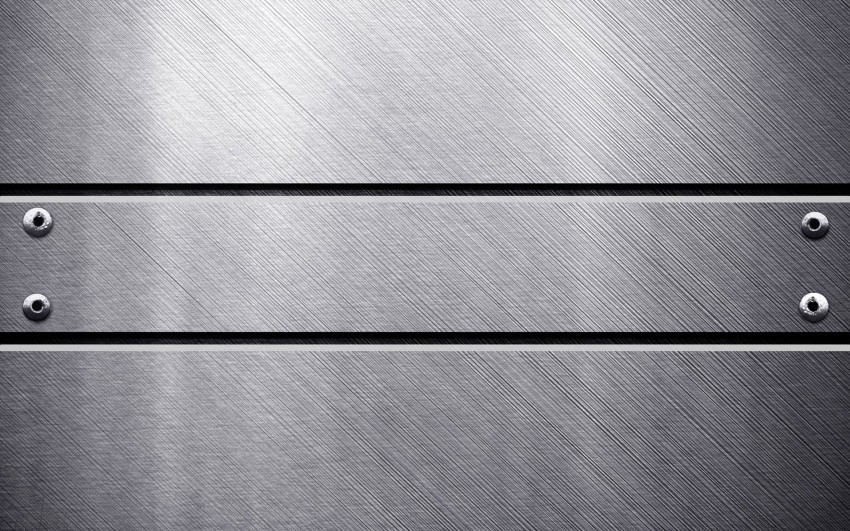 Steel Silver HD Metal Texture Background